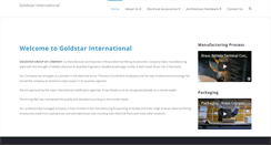 Desktop Screenshot of goldstar-international.com